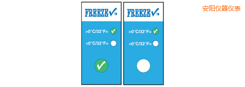 安陽溫度指示標簽 冷凍檢查 Thermolabels