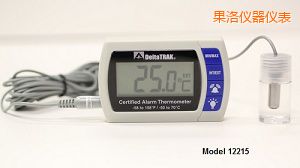 果洛認證的報警溫度計 內外傳感器