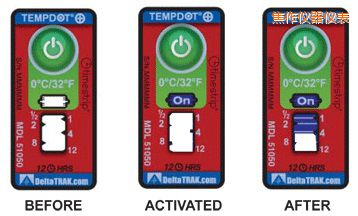 焦作溫度指示標簽 累計上升時間/溫度的標簽